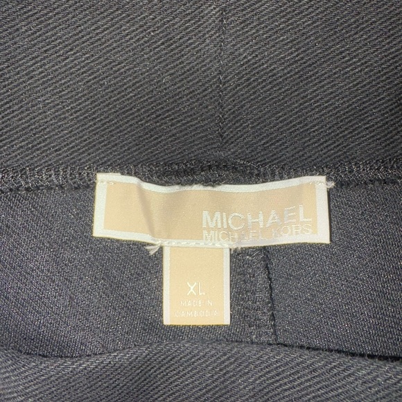 Michael Kors Black Cropped Ankle Pants - Picture 5 of 7